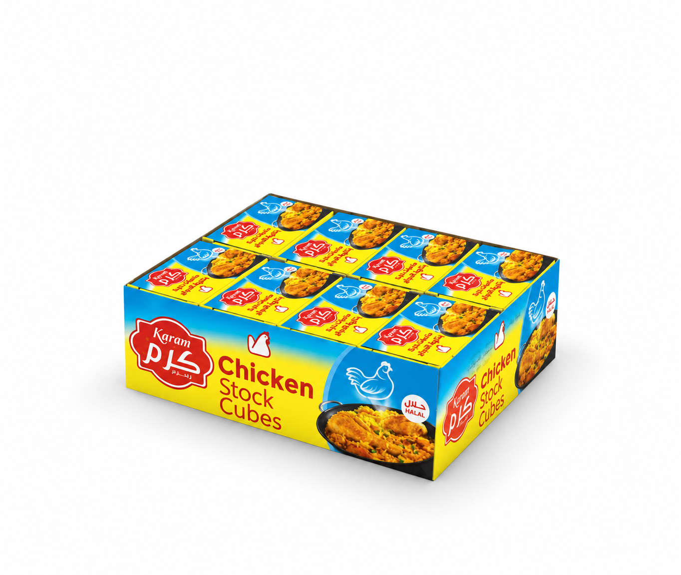 Karam Kyllingebouillonterninger - 24g x 24 - Billede 1
