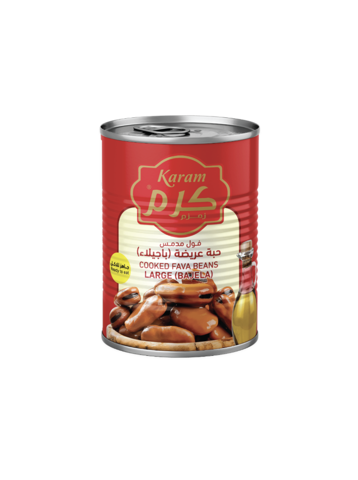 Karam Hestebønner, store - 380g x 24