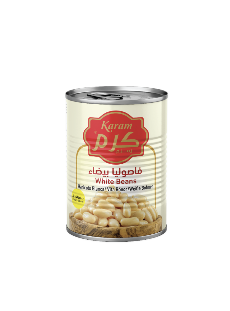 Karam Hvide bønner - 380g x 24