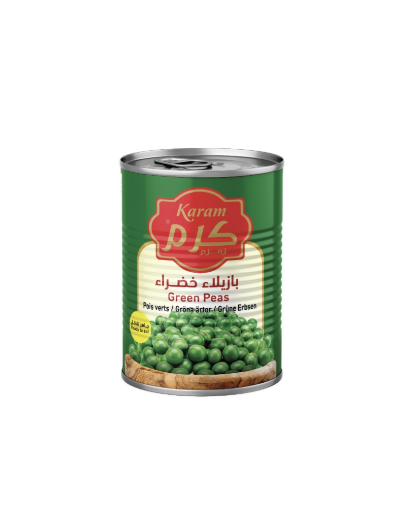 Karam Grønne ærter - 380g x 24